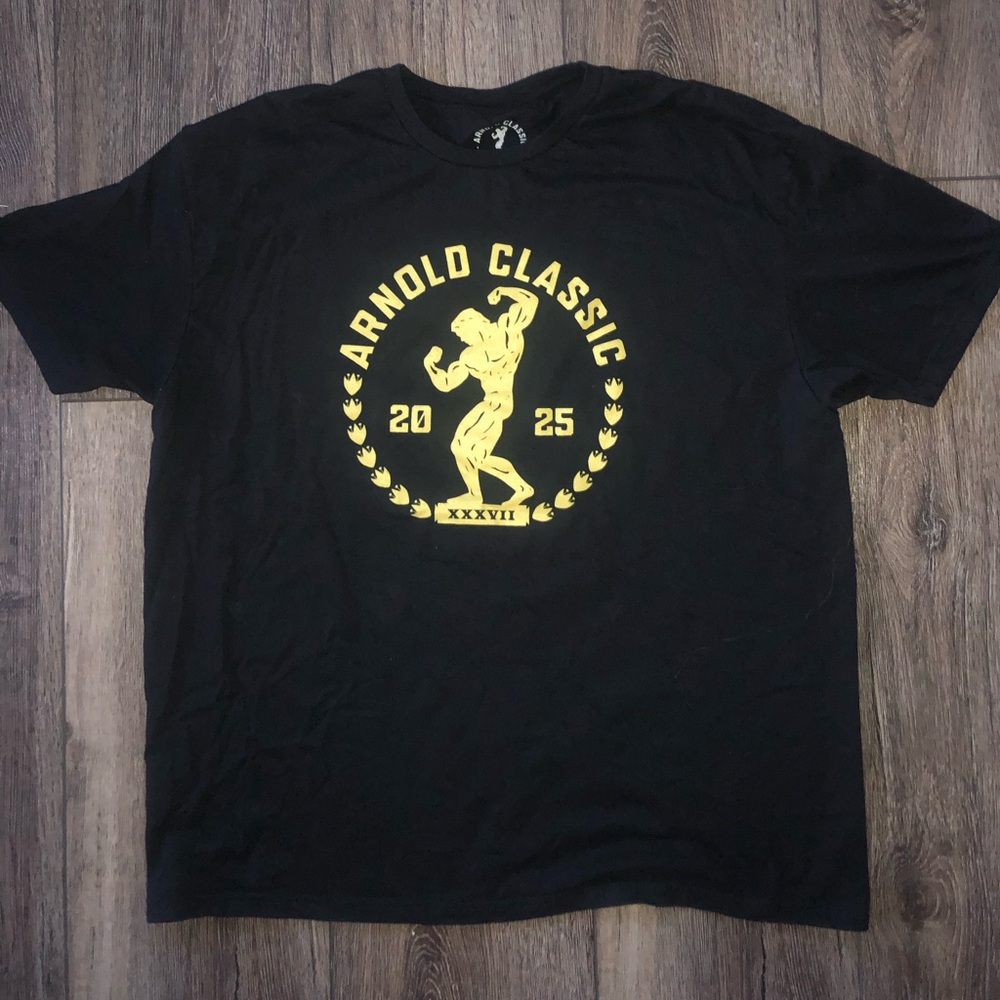 Arnold Classic 2025 Black Graphic Tee